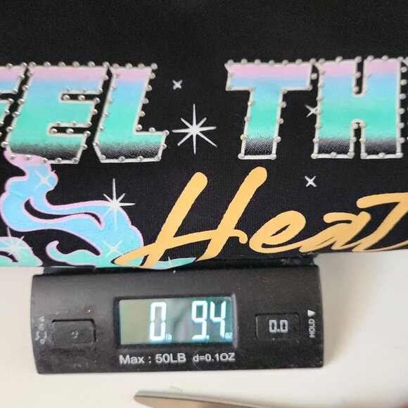 Feel The Heat Muscle Car Black Graphic Crewneck Sweatshirt XS - Picture 6 of 6